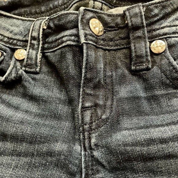 Host Pick! Miss Me Embellished Ankle Skinny Jeans Girls Size 10 - Picture 5 of 10